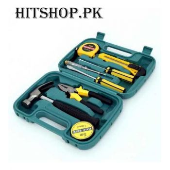 Multifunction 9 Pcs Household Tool Kit LC8009 - Tool Boxes - Best Price in Pakistan - HitShop.pk